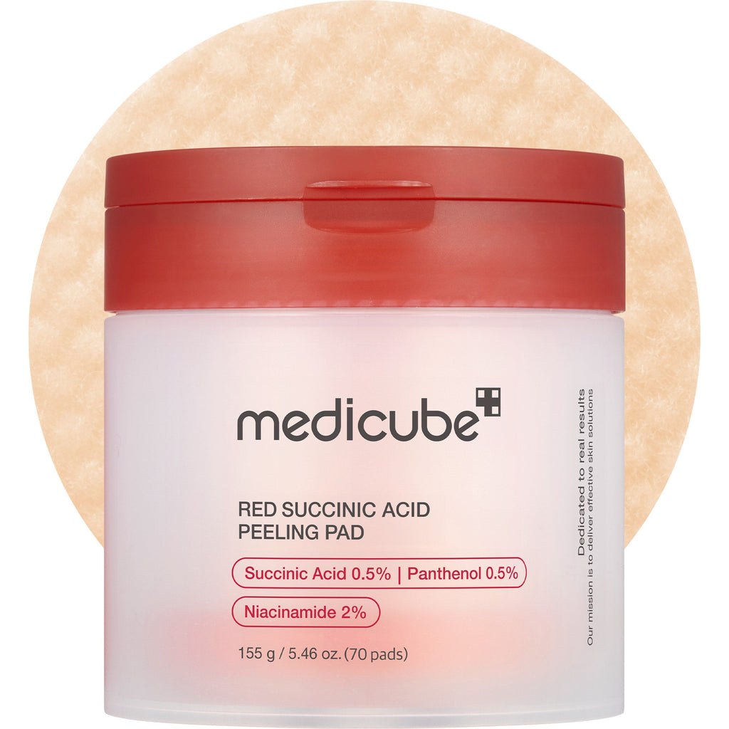 Red Succinic Acid Panthenol Pads